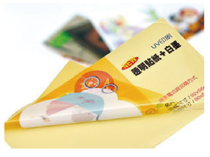 透明貼紙/可上白墨