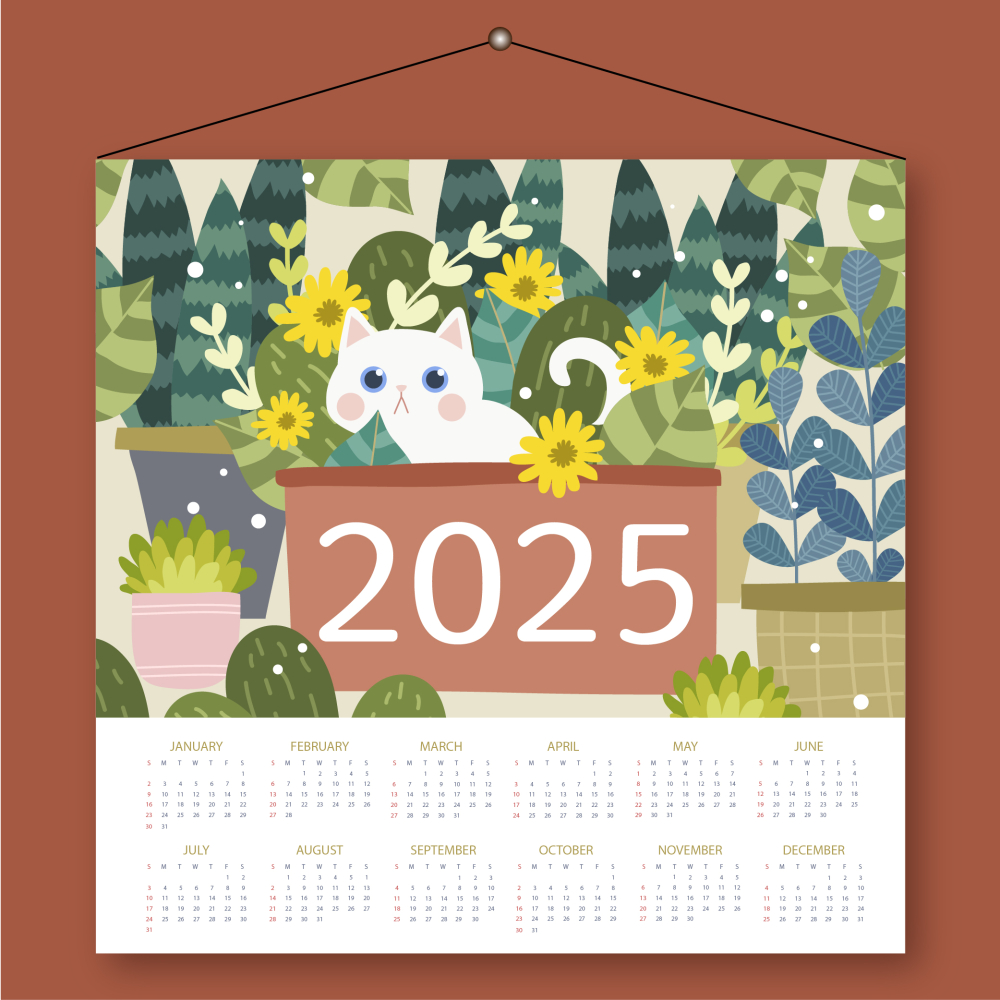 客製化照片掛曆/年曆